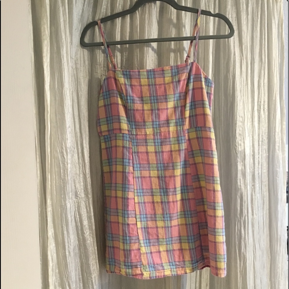 spaghetti strap pencil dress